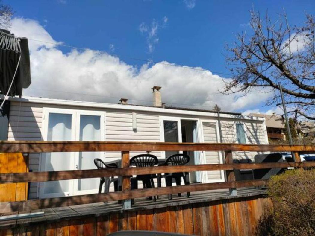 Mobil home 6 places Embrun Exterior foto